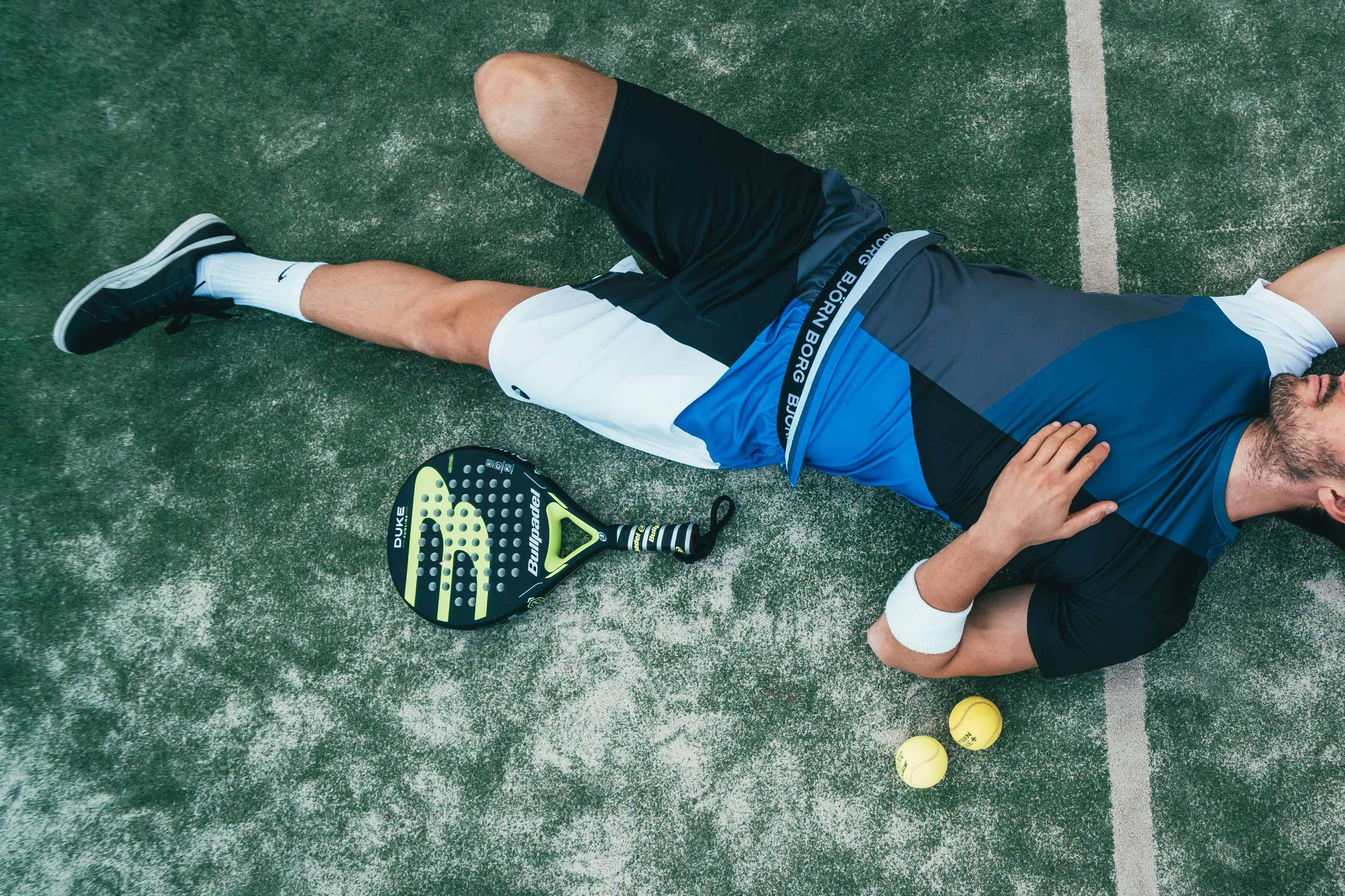 Imatge d'un jugador de padel